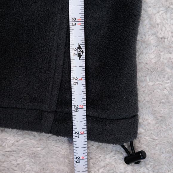 Columbia Steens Mountain Half Zip Black Fleece Mock Neck Pullover Mens Size L - Picture 5 of 12